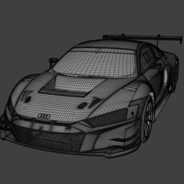 Audi R8 LMS GT3 3D Model qw Audi R8 LMS GT3 1