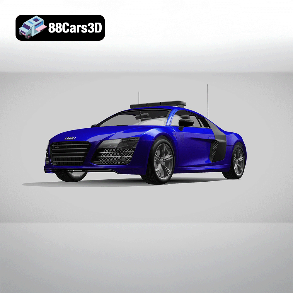 Audi R8 V10 Plus Safety 3D Model 3D Printable STL - 88Cars3D Download ...