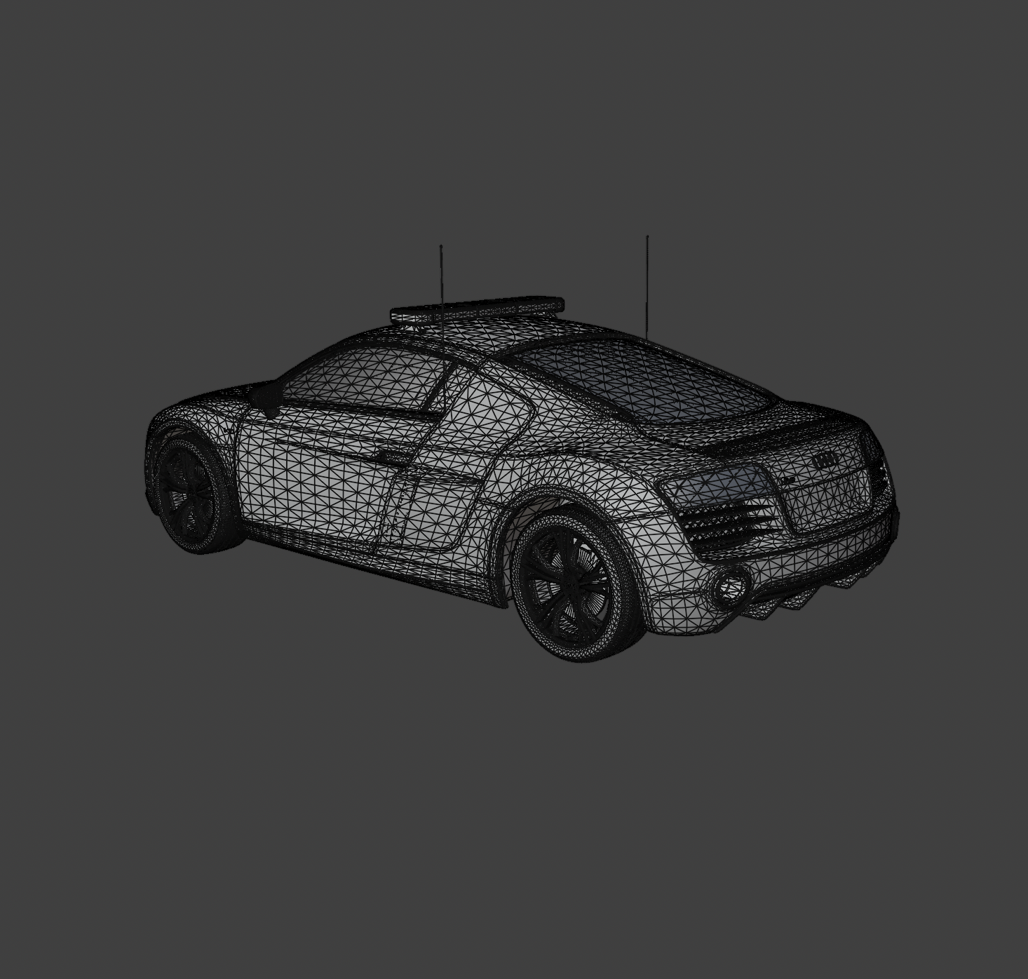 Audi R8 V10 Plus Safety 3D Model 3D Printable STL - 88Cars3D Download ...