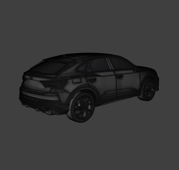 Audi RS Q3 Sportback 3D Model