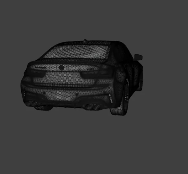 BMW Alpina D3 S Sedan 3D Model