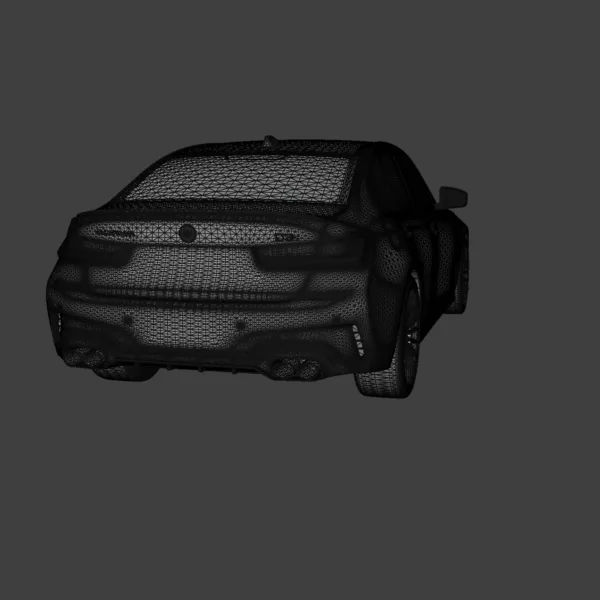 BMW Alpina D3 S Sedan 3D Model