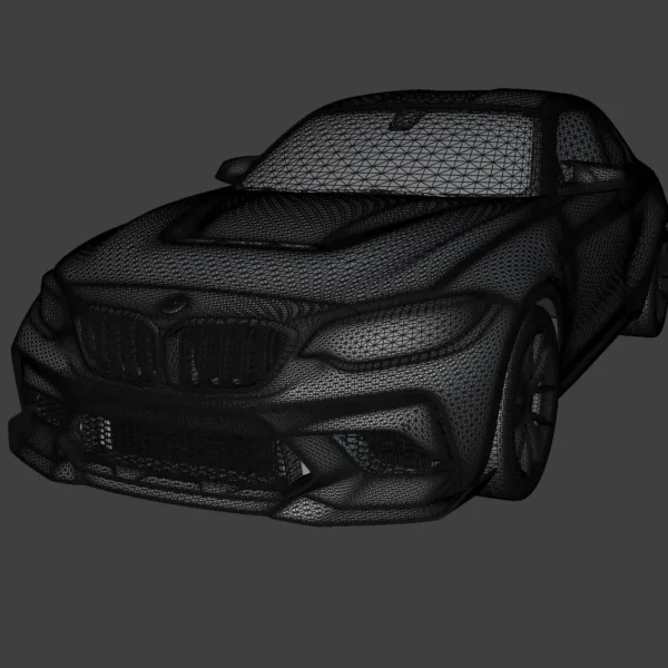 BMW M2 CS 2020 3D Model