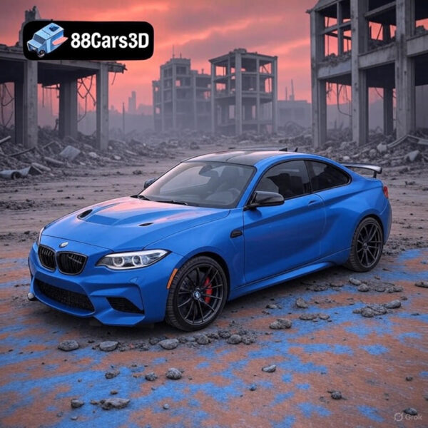 BMW M2 CS 2020 3D Model