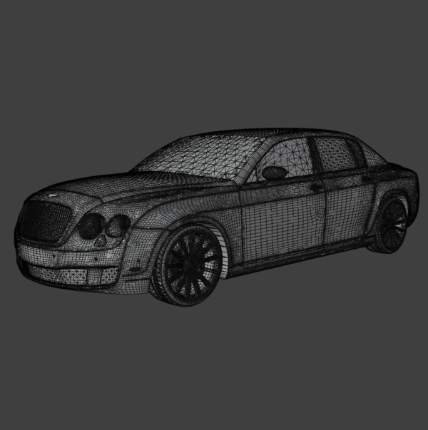 Bentley Flying Spur 3D Model