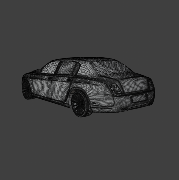 Bentley Flying Spur 3D Model