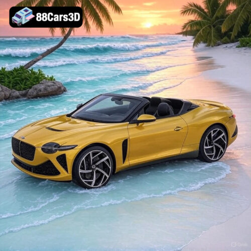 Bentley Bacalar Mulliner 3D Model