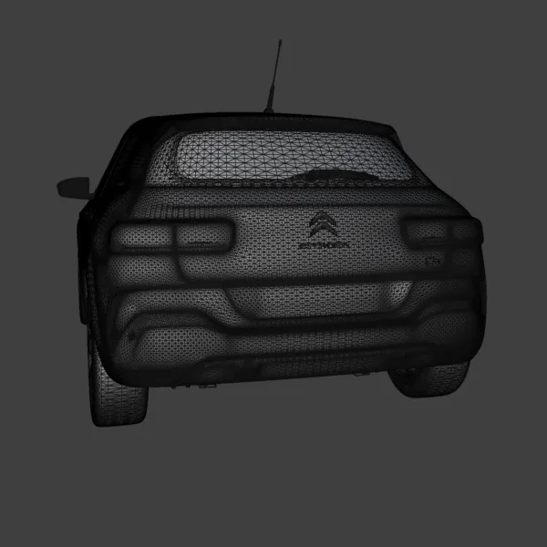 Citroën C4 Cactus 3D model Citroën C4 Cactus 3D Model