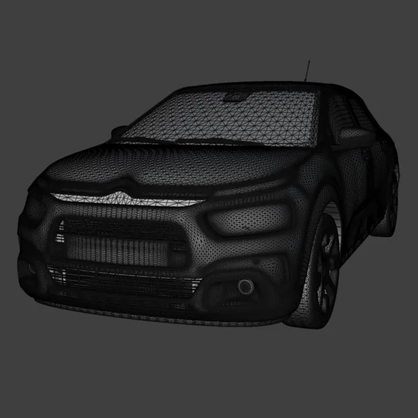 Citroën C4 Cactus 3D model2 Citroën C4 Cactus 3D Model