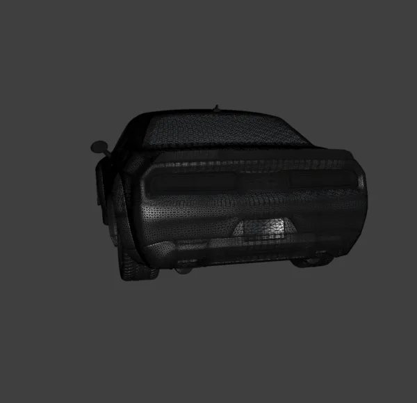 Dodge Challenger SRT Hellcat 2 Dodge Challenger SRT Hellcat 3D Model
