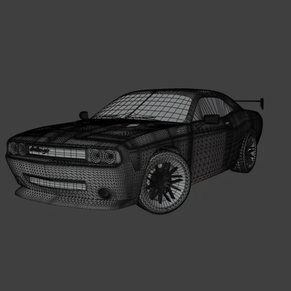 Dodge Challenger 3D Model