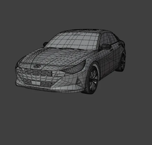 Hyundai Elantra 3D Model