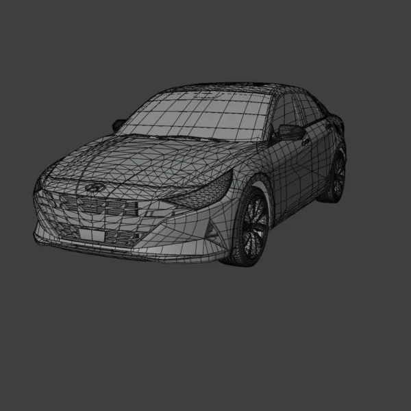 Hyundai Elantra 3D Model