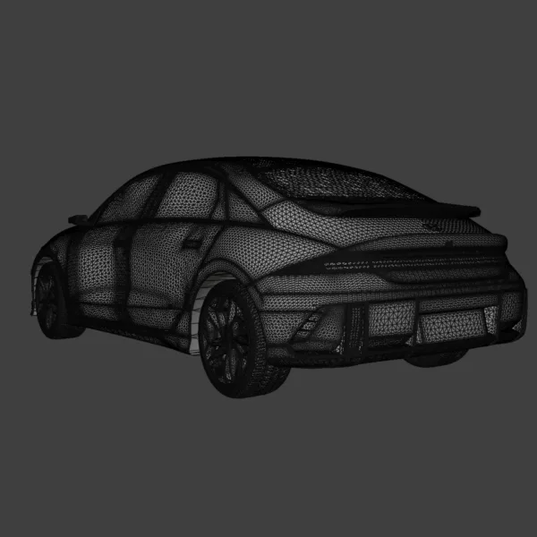 Hyundai IONIQ 6 2023 3D Model