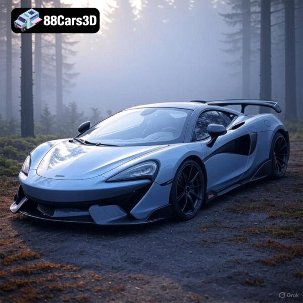 McLaren 600LT 3D Model