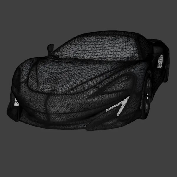 McLaren 600LT 3D Model
