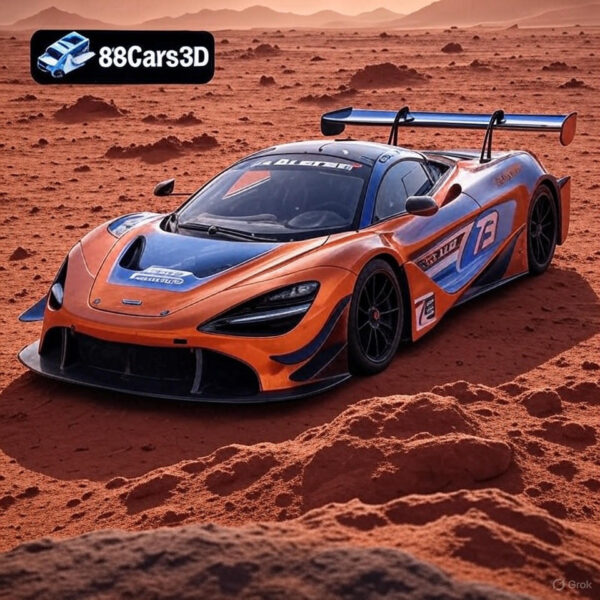 McLaren 720S GT3 3D Model