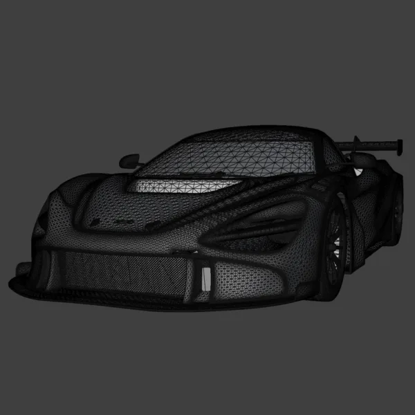 McLaren 720S GT3 3D Model