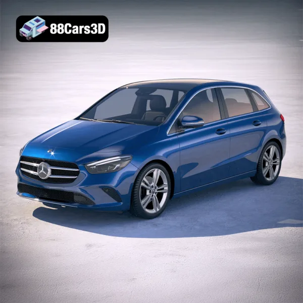 Mercedes-Benz B-Class 3D ModelMercedes-Benz B-Class 3D Model