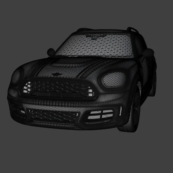Mini Countryman John Cooper Works 3D Model