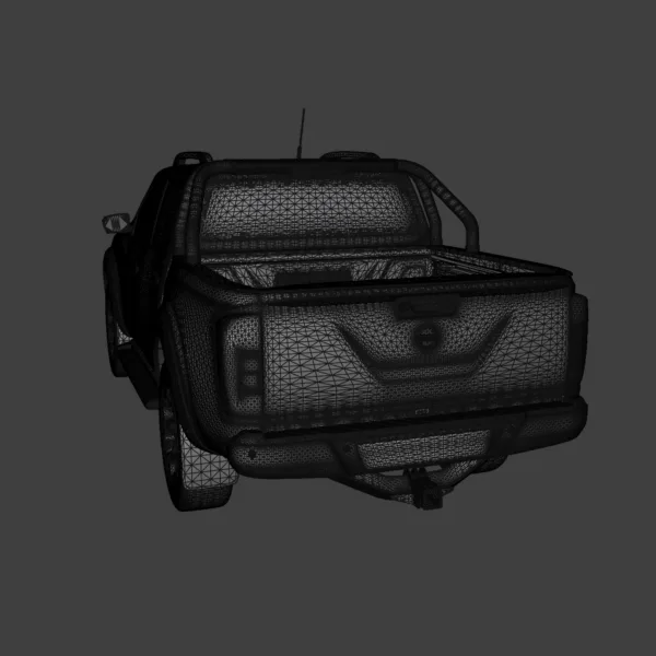 Nissan Navara N-Trek Warrior 3D Model