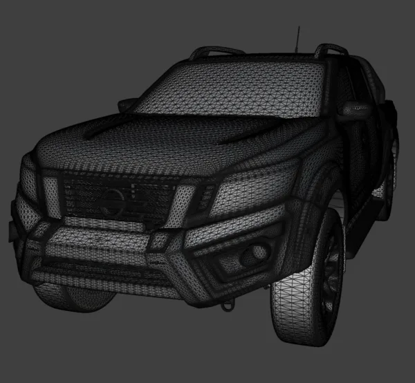 Nissan Navara N-Trek Warrior8 Nissan Navara N-Trek Warrior 3D Model