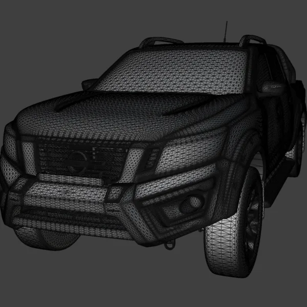 Nissan Navara N-Trek Warrior 3D Model