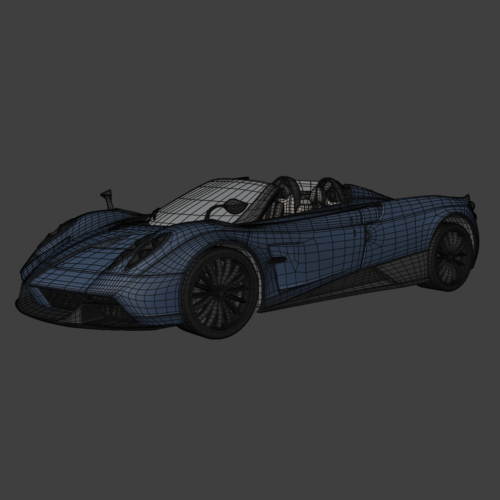 Pagani Huayra 3D Model