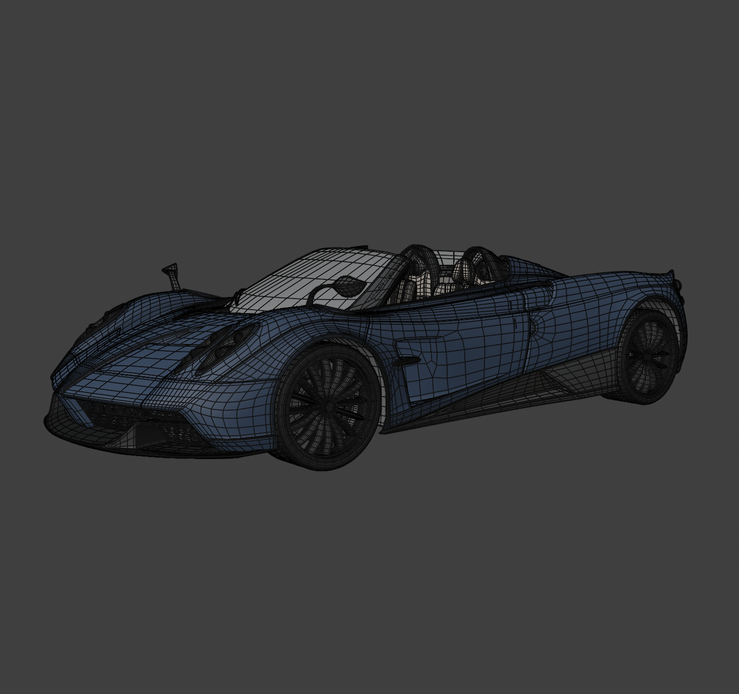 Pagani Huayra 3D Model