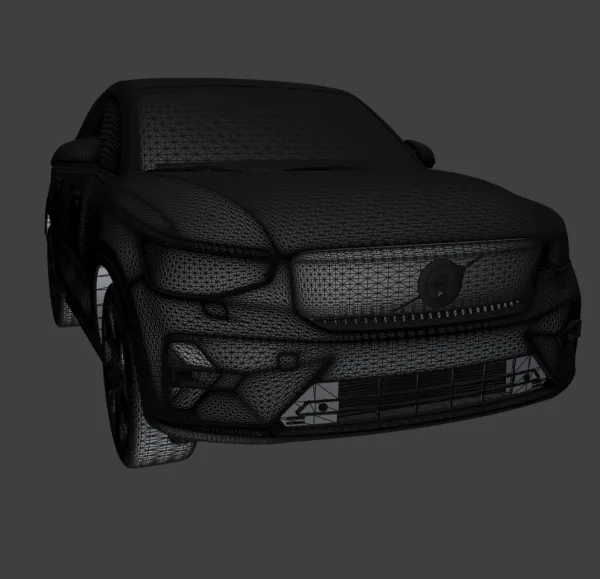 Volvo C40 Recharge 3D Model
