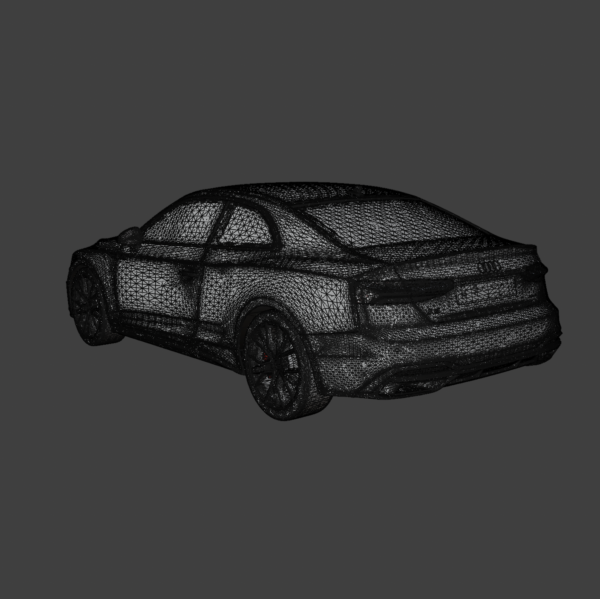 Audi A5 Coupe S-Line 3D Model