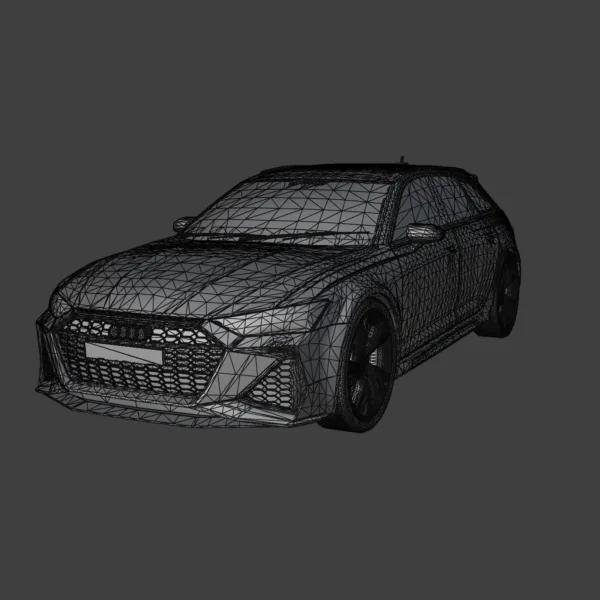 Audi RS6 Avant 3D Model