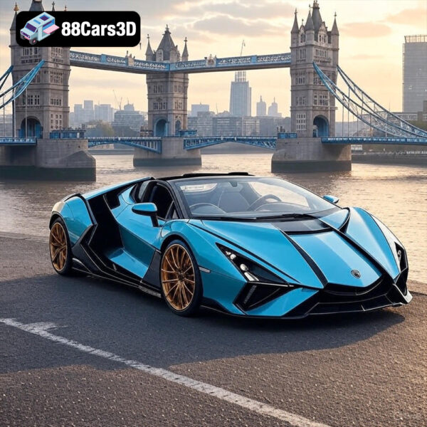 Lamborghini Sian Roadster 3D Model