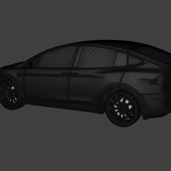 Tesla Model X 3D Model