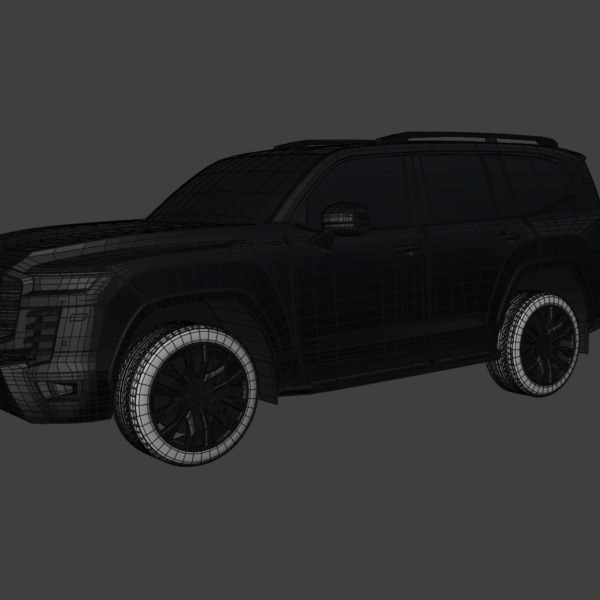 Toyota Land Cruiser 300 3D Model