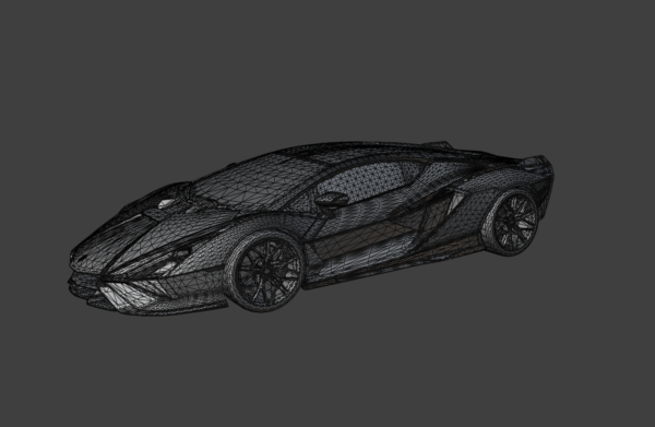 Lamborghini Sian 3D Model