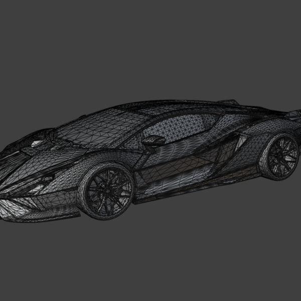 Lamborghini Sian 3D Model