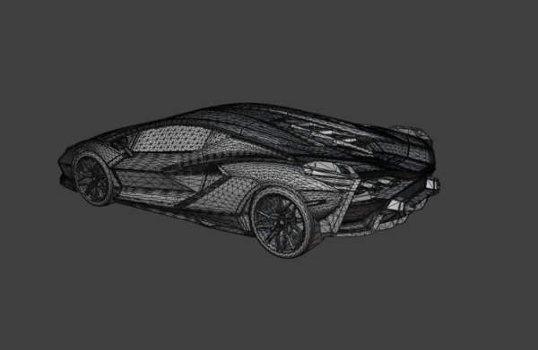 Lamborghini Sian 3D Model