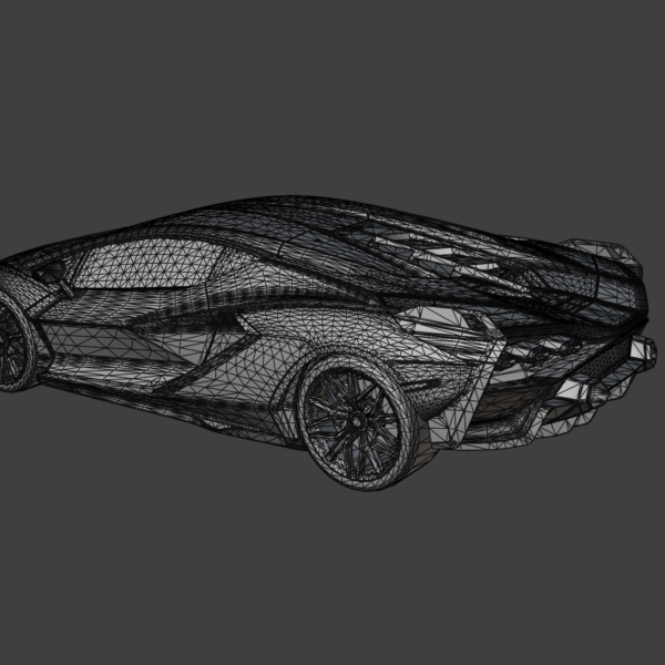 Lamborghini Sian 3D Model
