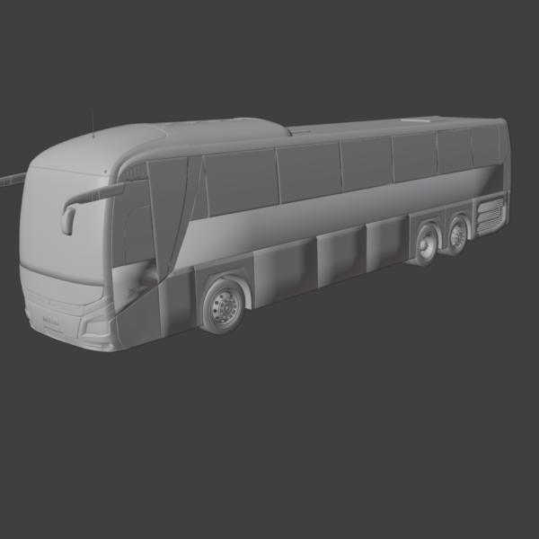 MAN Lion’s Coach Efficient Line 3D Model