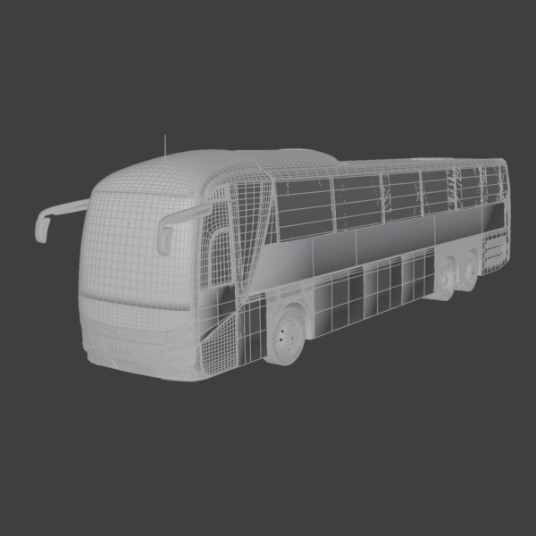 MAN Lion’s Coach Efficient Line 3D Model