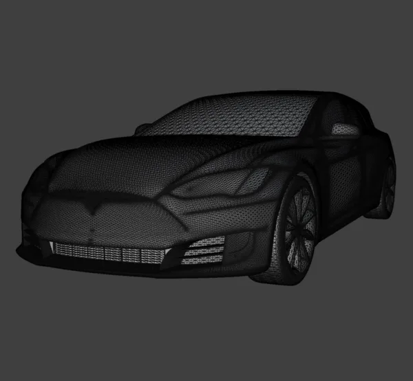 Tesla Model S Shooting Brake 3D Model