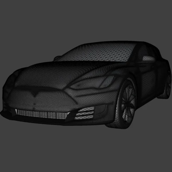 Tesla Model S Shooting Brake 3D Model