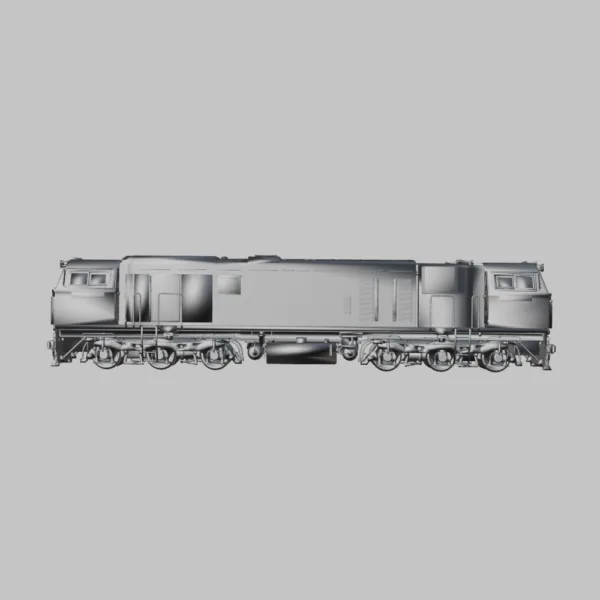 0001 CC206 Train 3D Model