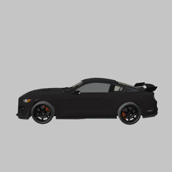 Ford Mustang Shelby GT500 3D Model