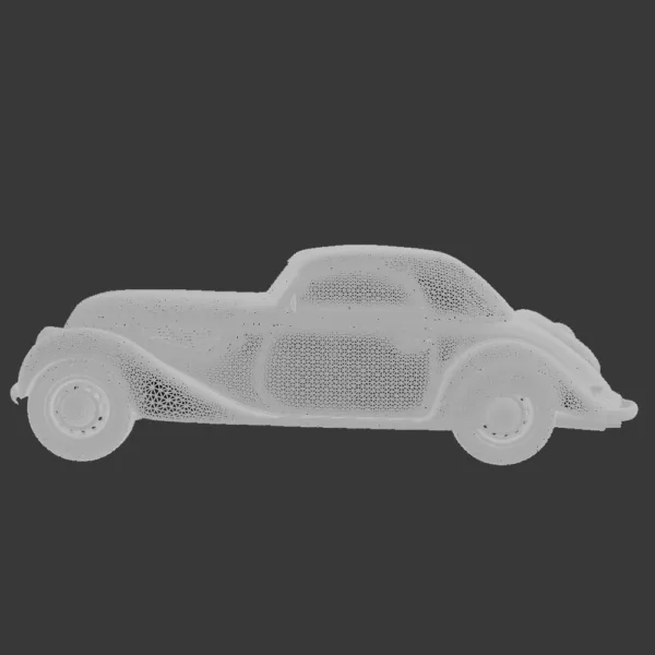 0001 BMW 327 Cabriolet 1937 3D Model