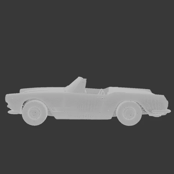 0001 Maserati 3500 Spyder - 1959 3D Model