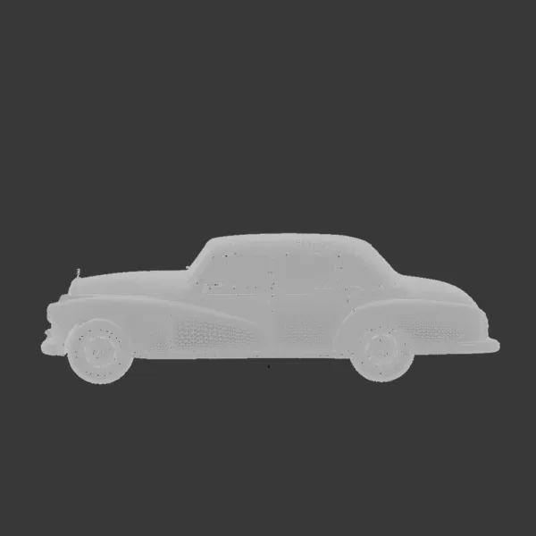 0001 Mercedes-Benz 300d (W189) 1957 3D Model