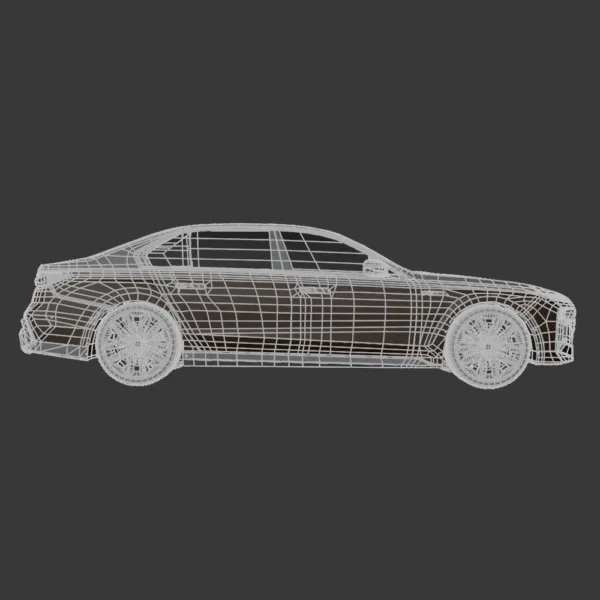 BMW i7 M70 – 3D Model