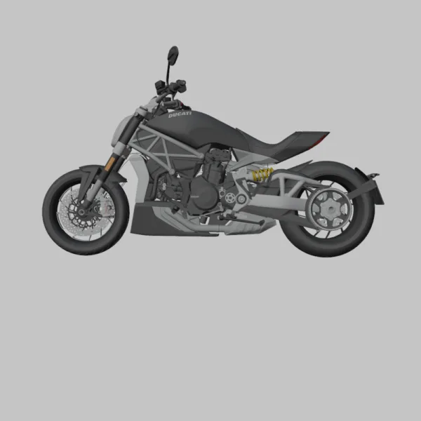 Ducati X-Diavel 3D Model Ducati X-Diavel 3D Model